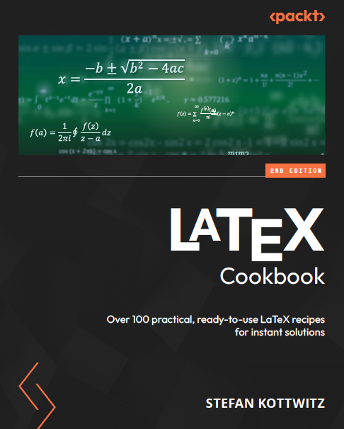 LaTeX Cookbook cover